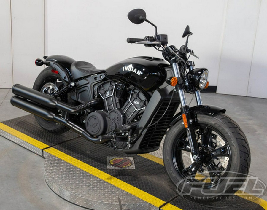 2023 Indian Scout Bobber Sixty Black Metallic