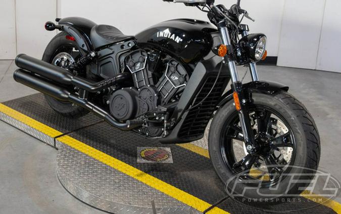 2023 Indian Scout Bobber Sixty Black Metallic