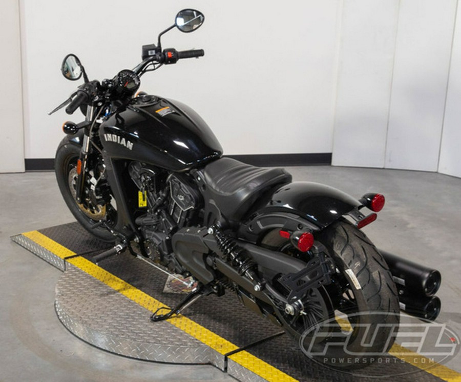 2023 Indian Scout Bobber Sixty Black Metallic