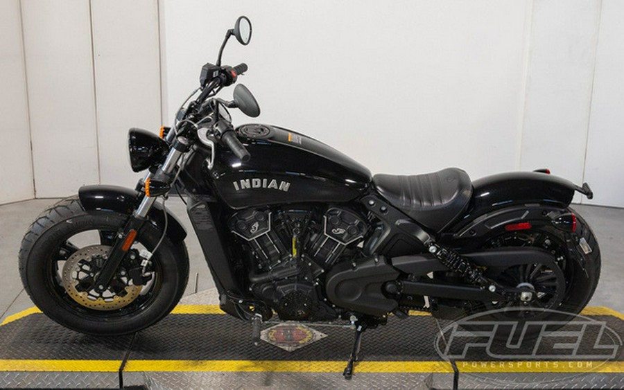 2023 Indian Scout Bobber Sixty Black Metallic