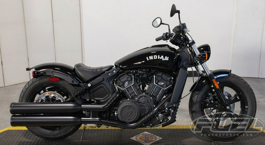 2023 Indian Scout Bobber Sixty Black Metallic