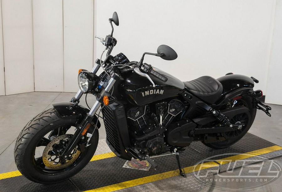 2023 Indian Scout Bobber Sixty Black Metallic