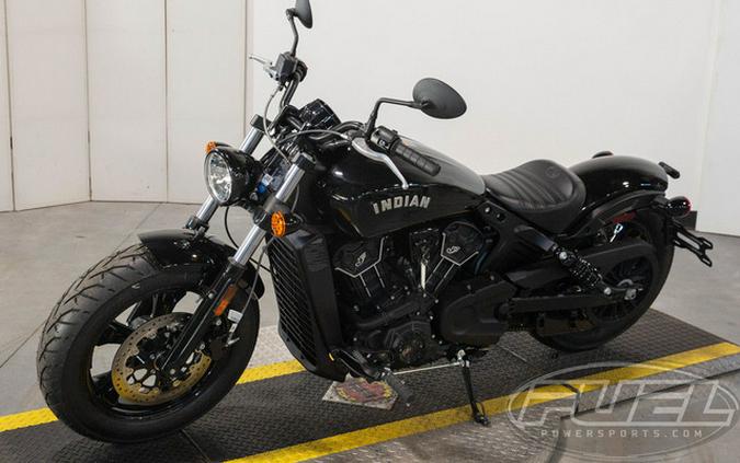 2023 Indian Scout Bobber Sixty Black Metallic