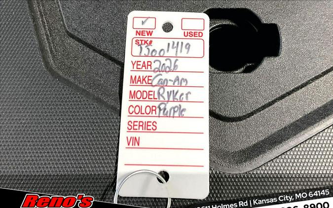 2026 Can-Am Ryker 900 ACE™