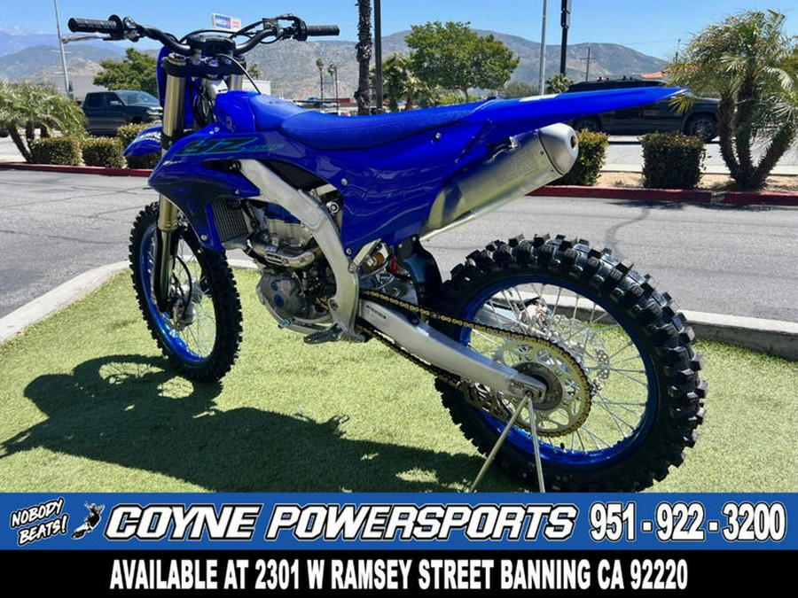 2024 Yamaha YZ450F Team Yamaha Blue