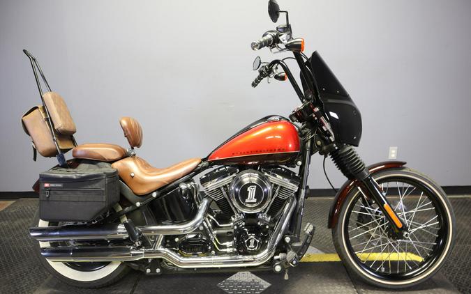 2013 Harley-Davidson Blackline Two-Tone Candy Orange/Beer Bottle