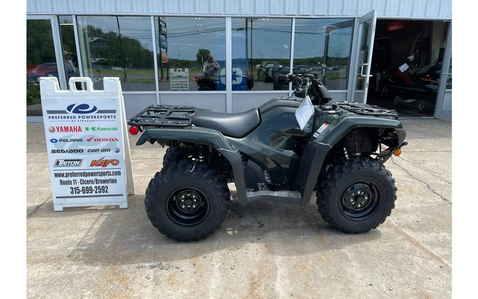 2024 Honda Rancher 2x4 Black Forest Green