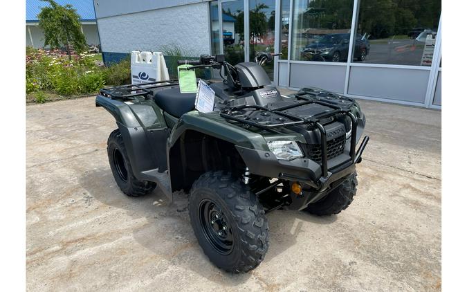 2024 Honda Rancher 2x4 Black Forest Green