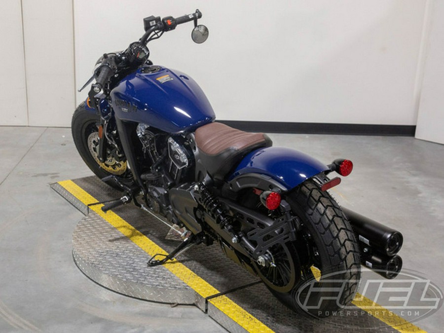 2023 Indian Scout Bobber ABS Springfield Blue Metallic