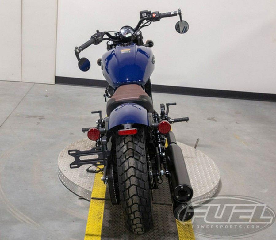 2023 Indian Scout Bobber ABS Springfield Blue Metallic