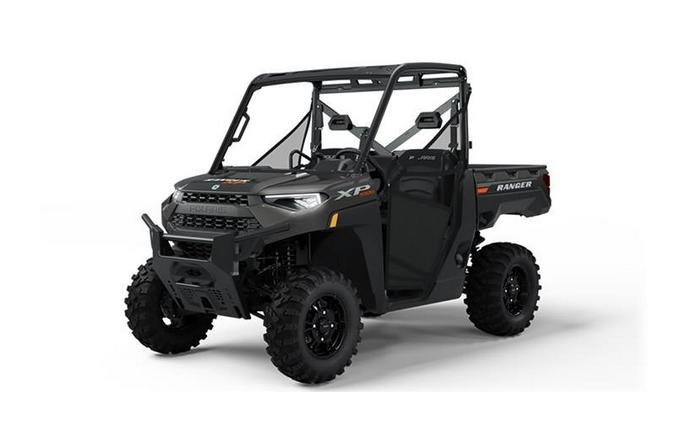 2024 Polaris Industries Ranger XP 1000 Premium - Super Graphite with Orange Accents