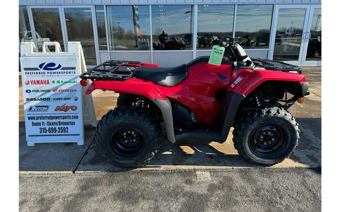 2024 Honda Rancher 4x4 Automatic DCT EPS Avenger Red