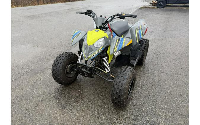 2021 Polaris Outlaw 110 EFI Avalanche Gray/Lime Squeeze