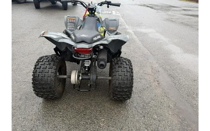 2021 Polaris Outlaw 110 EFI Avalanche Gray/Lime Squeeze