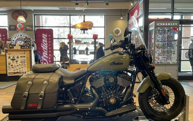 2025 Indian Super Chief Dark Horse Moss Green