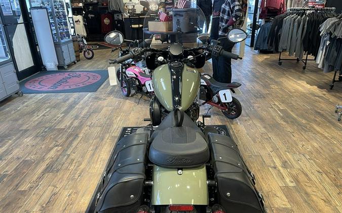 2025 Indian Super Chief Dark Horse Moss Green