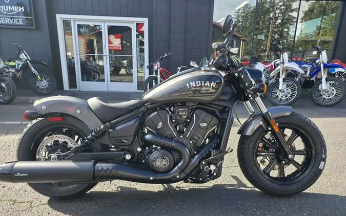 2026 Indian Scout Bobber Limited +Tech Heavy Metal Smoke