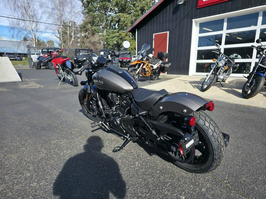 2026 Indian Scout Bobber Limited +Tech Heavy Metal Smoke