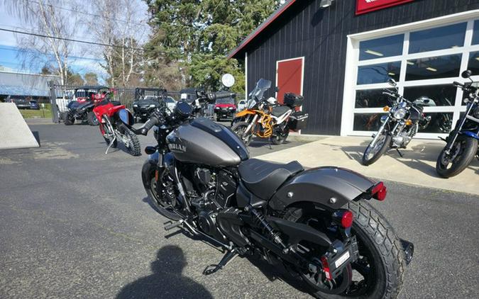 2026 Indian Scout Bobber Limited +Tech Heavy Metal Smoke