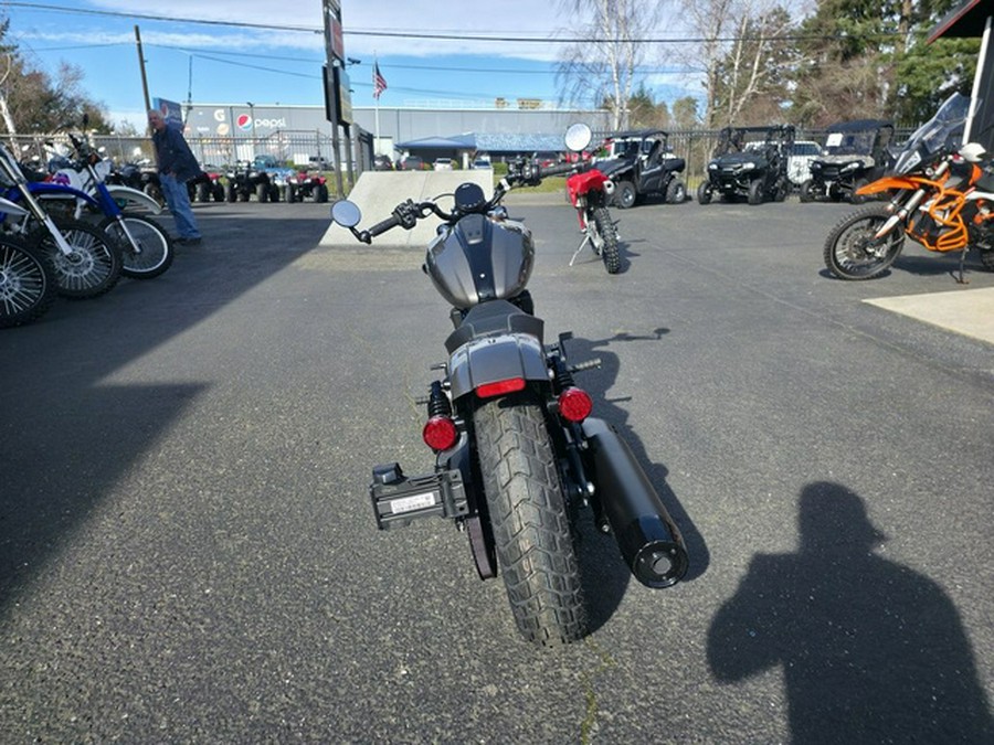 2026 Indian Scout Bobber Limited +Tech Heavy Metal Smoke