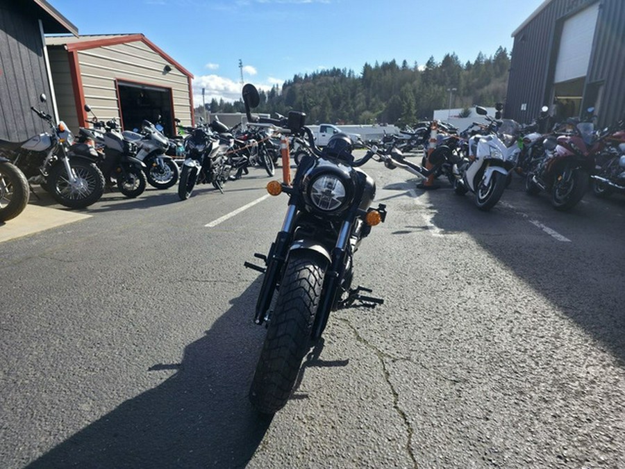 2026 Indian Scout Bobber Limited +Tech Heavy Metal Smoke