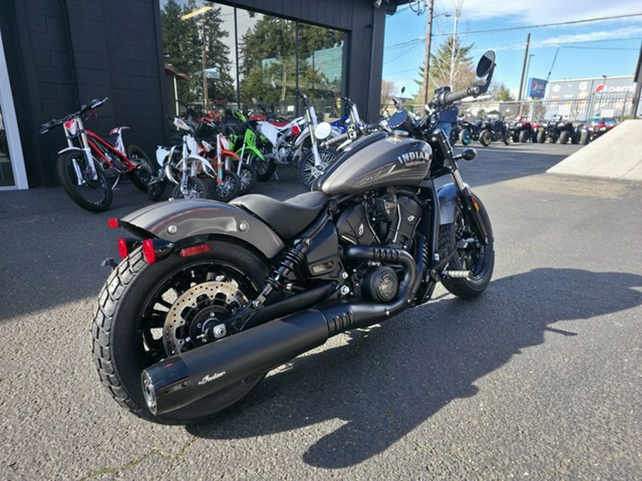2026 Indian Scout Bobber Limited +Tech Heavy Metal Smoke