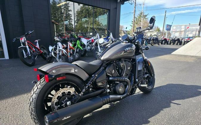 2026 Indian Scout Bobber Limited +Tech Heavy Metal Smoke