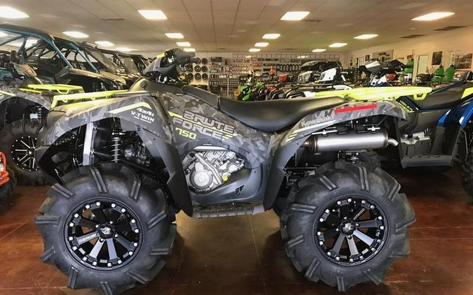 2023 Kawasaki Brute Force® 750 4x4i EPS Fragment Camo Gray