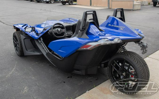 2023 Polaris Slingshot Slingshot SL Cobalt Blue (AutoDrive) SL Neon Lime (Autodrive)