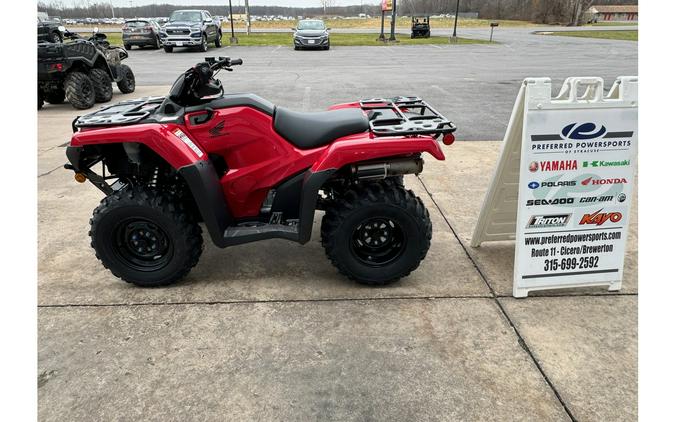 2024 Honda Rancher 4X4 ES Avenger Red