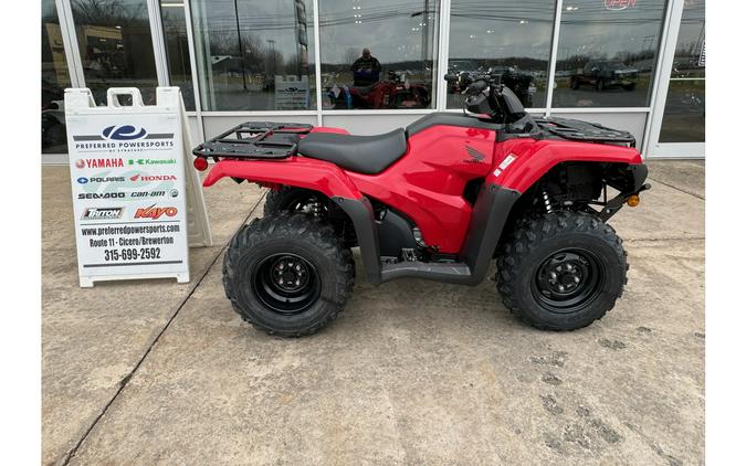 2024 Honda Rancher 4X4 ES Avenger Red