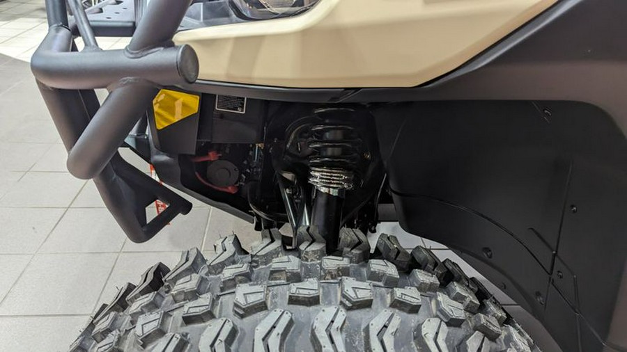 New 2024 CAN-AM DEFENDER MAX LIMITED HD10 DESERT TAN AND TIMELESS BLACK