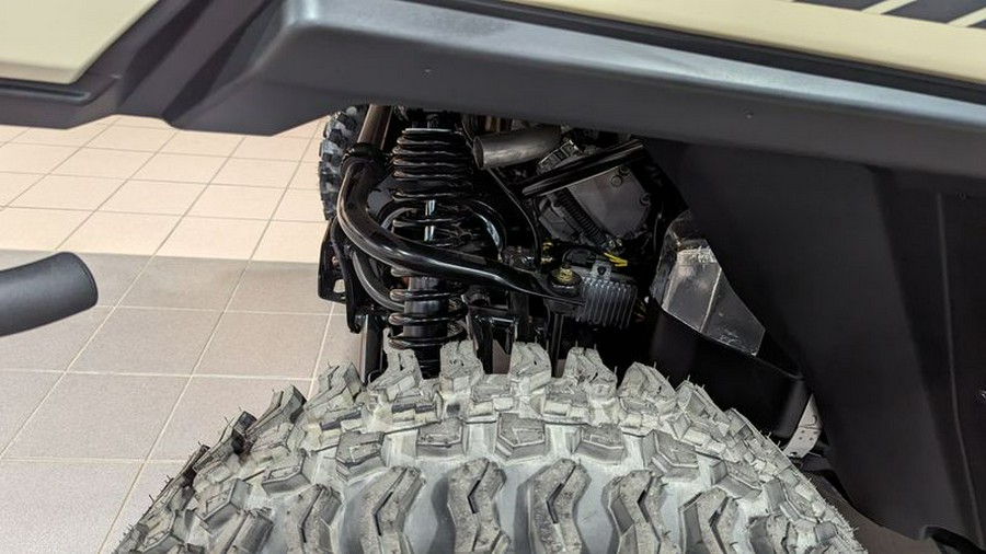 New 2024 CAN-AM DEFENDER MAX LIMITED HD10 DESERT TAN AND TIMELESS BLACK