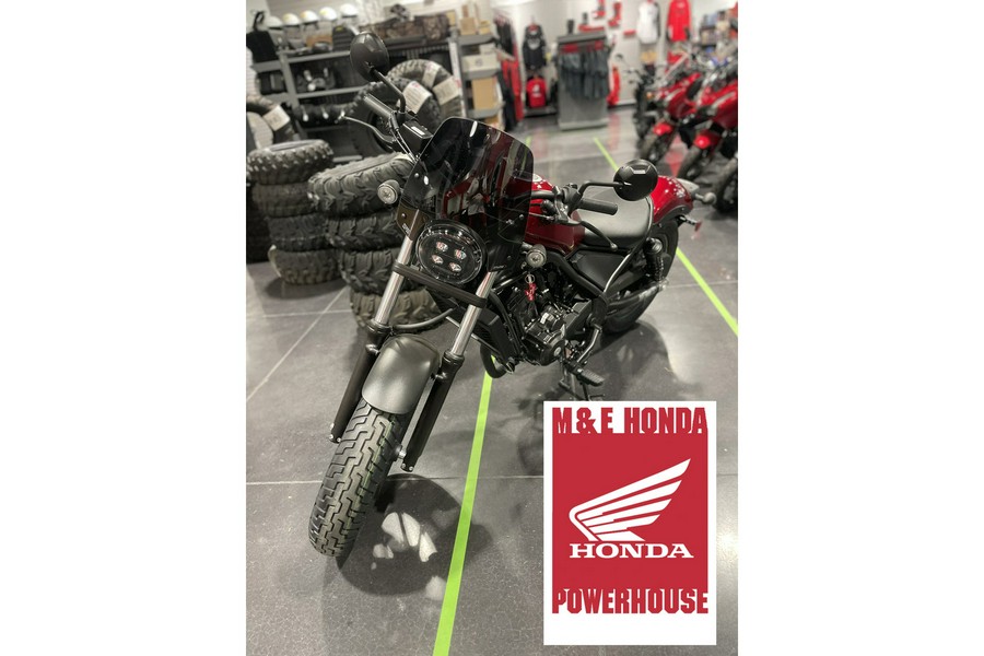 2023 Honda REBEL 300 + Windshield