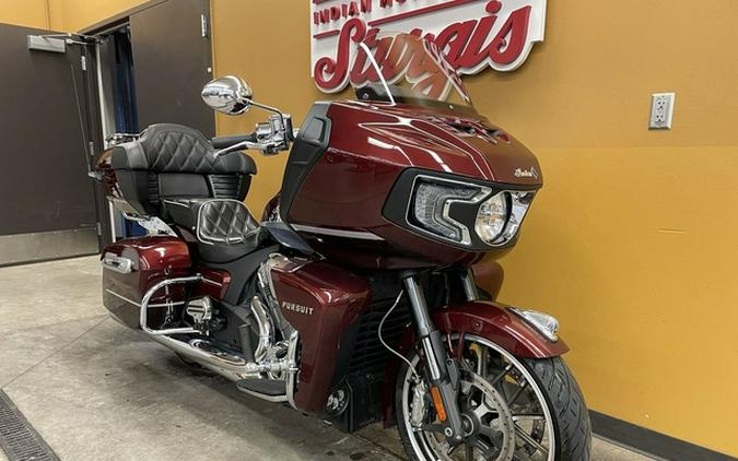 2022 Indian Pursuit Limited Maroon MetallicCrimson Metallic