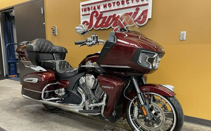 2022 Indian Pursuit Limited Maroon MetallicCrimson Metallic