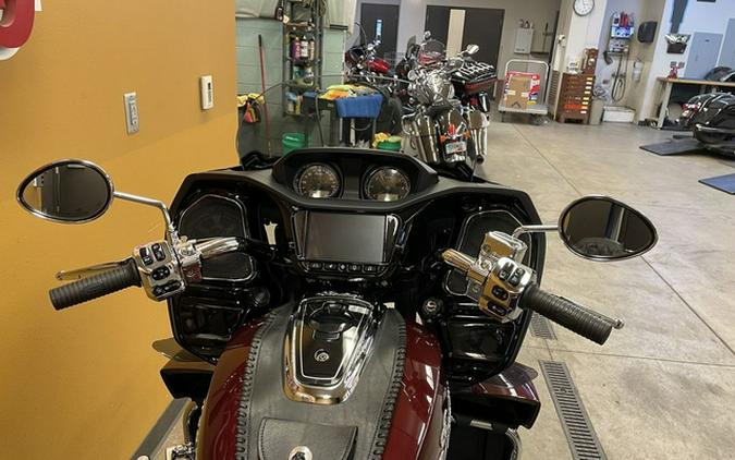 2022 Indian Pursuit Limited Maroon MetallicCrimson Metallic