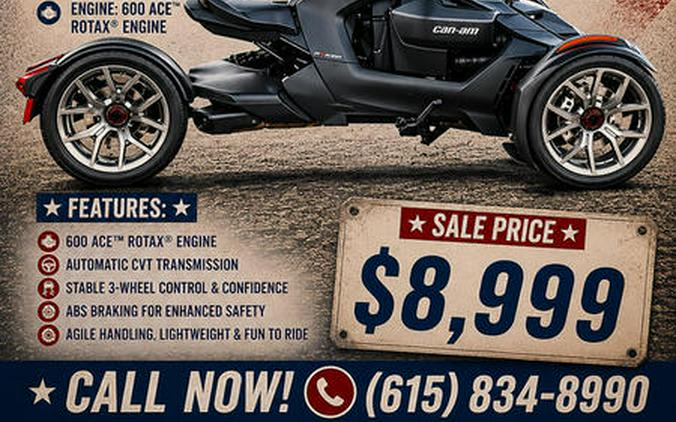 2025 Can-Am® Ryker Rotax 600 ACE