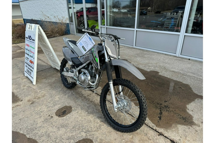 2024 Kawasaki KLX 140R L Battle Gray