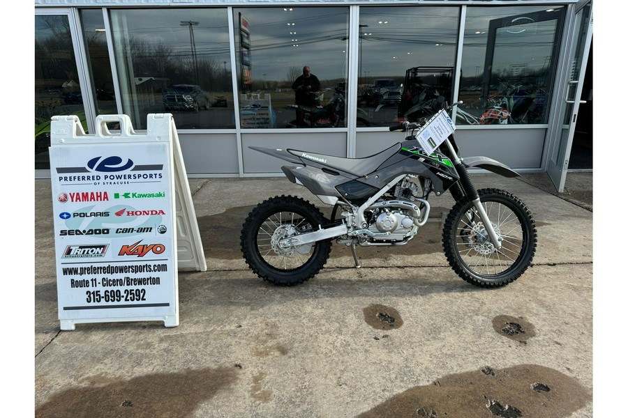 2024 Kawasaki KLX 140R L Battle Gray