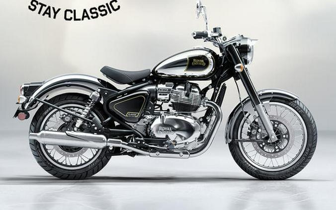 2026 Royal Enfield Classic 650 - Black/Gold