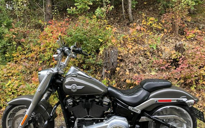 2018 Harley-Davidson® Fat Boy® Industrial Gray