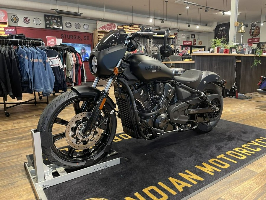 2025 Indian Motorcycle® Sport Scout® Limited Black Smoke