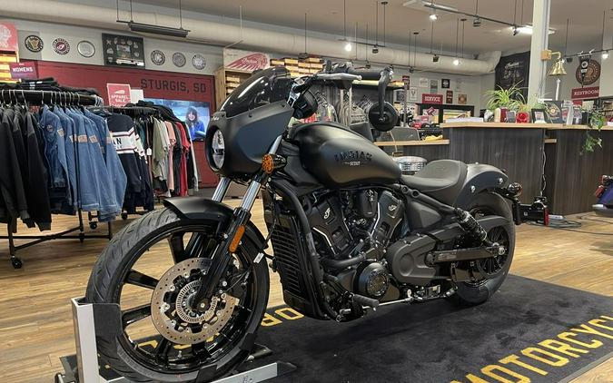 2025 Indian Motorcycle® Sport Scout® Limited Black Smoke