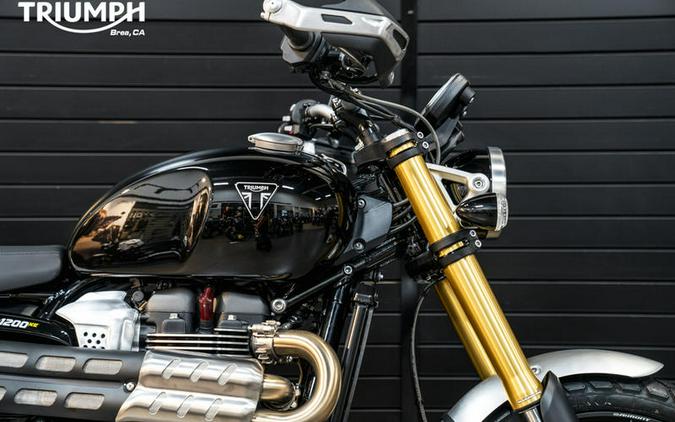 2024 Triumph Scrambler 1200 XE Sapphire Black