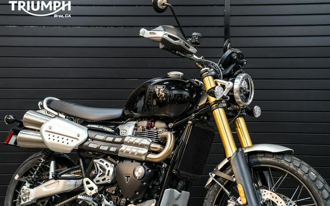 2024 Triumph Scrambler 1200 XE Sapphire Black