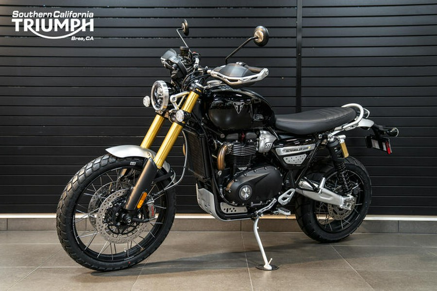 2024 Triumph Scrambler 1200 XE Sapphire Black