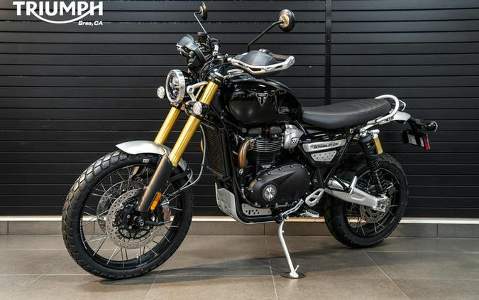 2024 Triumph Scrambler 1200 XE Sapphire Black