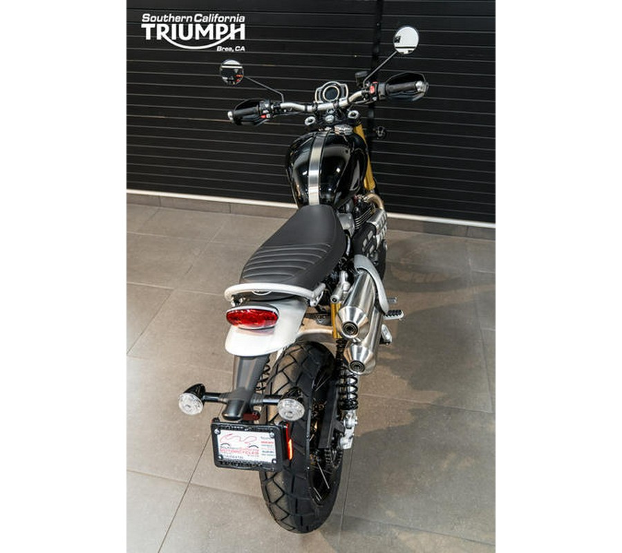 2024 Triumph Scrambler 1200 XE Sapphire Black