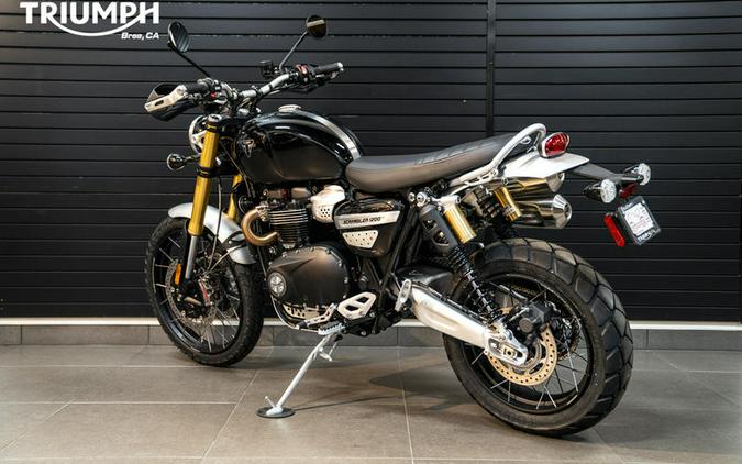 2024 Triumph Scrambler 1200 XE Sapphire Black